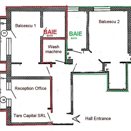 Anastasia Balcescu 1 Beautiful View Self Check In Code From 2 Pm Only Microwave Apartment *