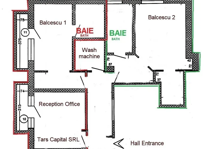 Anastasia Balcescu 1 Beautiful View Self Check In Code From 2 Pm Only Microwave Apartament *